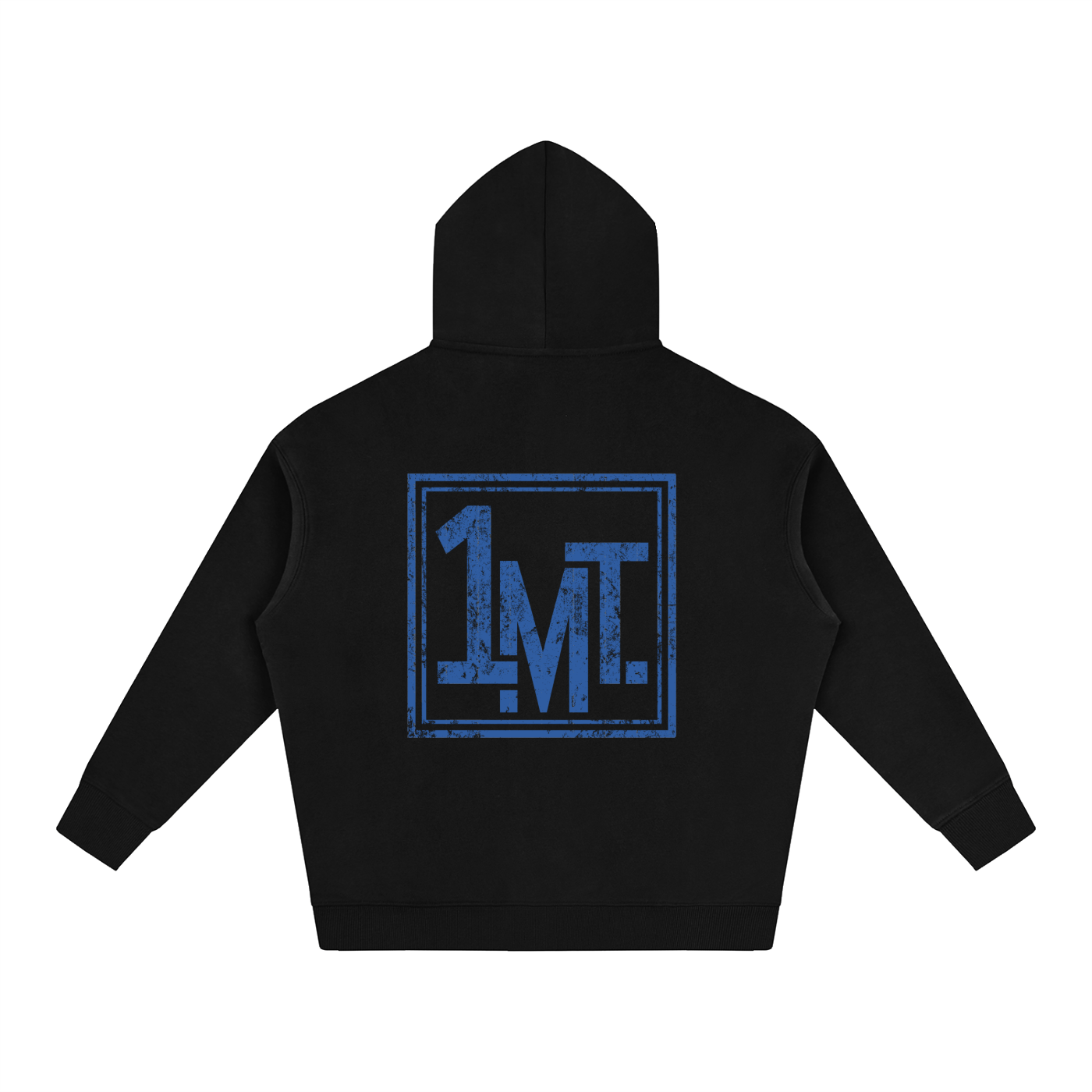 One Man Team Oversize Fleeced Hoodie