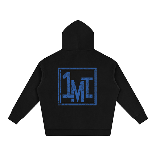 One Man Team Oversize Fleeced Hoodie