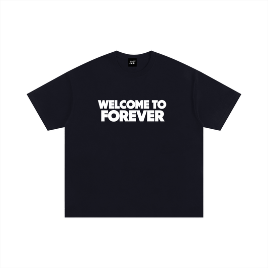 Welcome To Forever Oversized Cotton T-Shirt