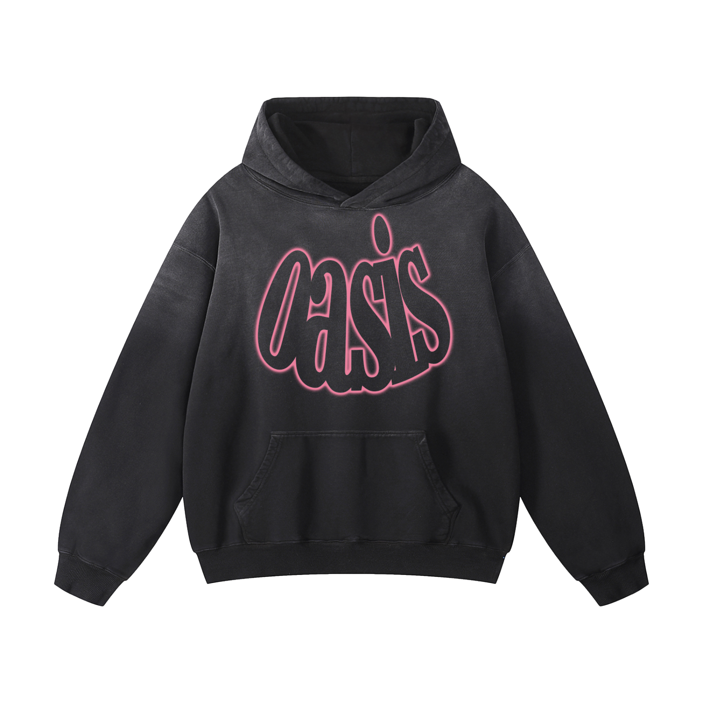 Oasis Heavyweight Sunfade Oversized Hoodie