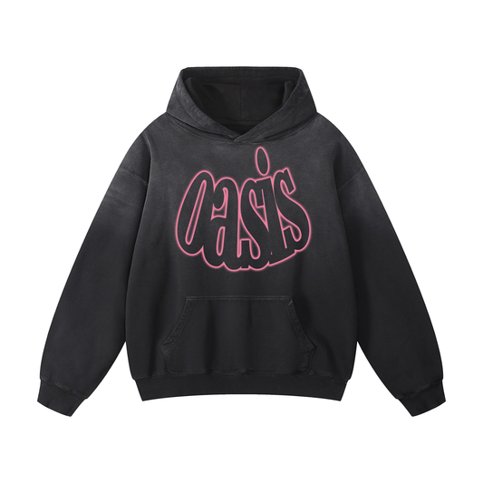 Oasis Heavyweight Sunfade Oversized Hoodie